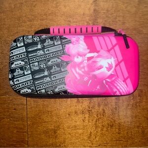 Princess peach Mario cart Nintendo switch case